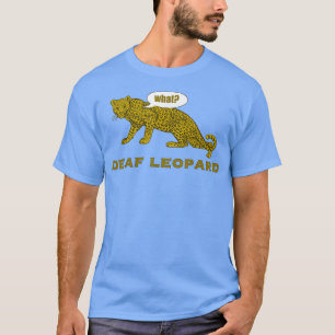 Música Engraçada Banda Camisa Surda Leopardo Piada