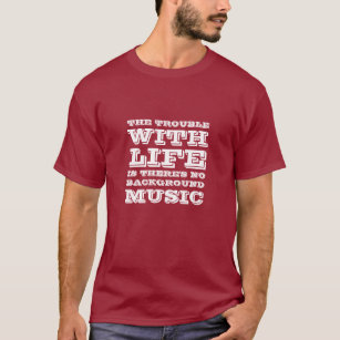 Música Engraçada cita camiseta para amantes de mús