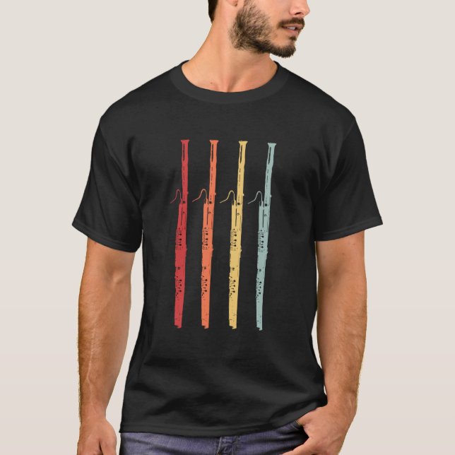 Música engraçada T-shir do Bassoonist da camisa do (Frente)