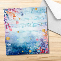 Música Florestal de Neve Brilhante Casamento