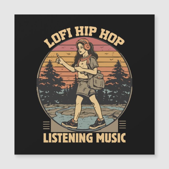 Música lofi hip hop chillhop (Frente)