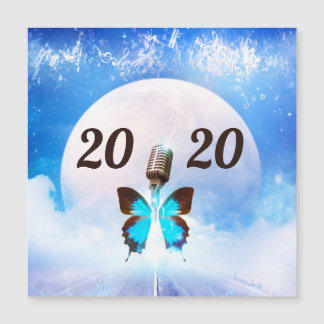 Música metamórfica Personaliza Cartão Magnético de