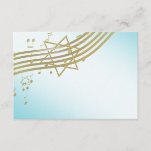 Música na resposta de Mitzvah do bastão do ar