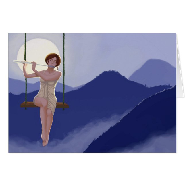 Música no cartão das névoas (Frente Horizontal)