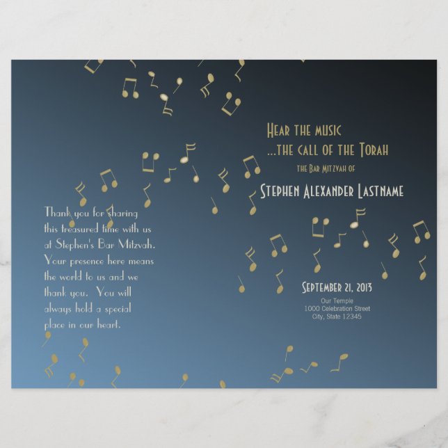 Música no Cobrir do programa Air Bar Mitzvah (Frente)