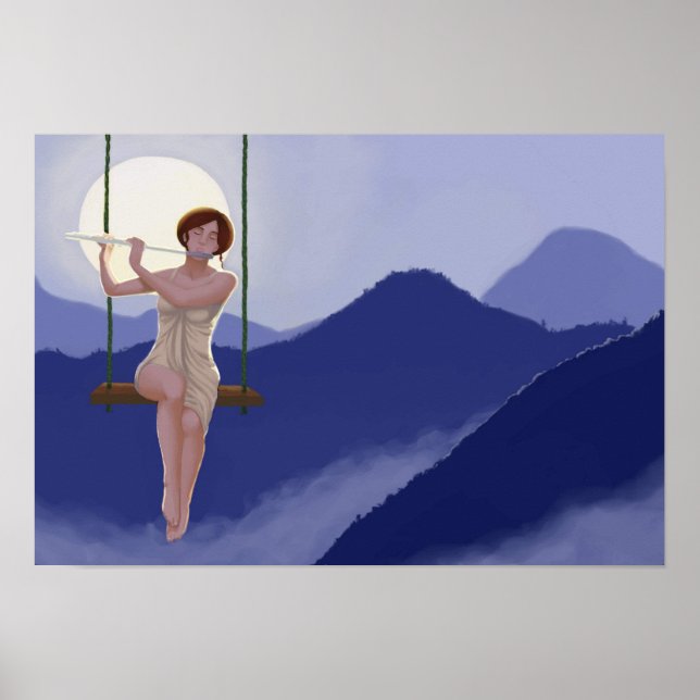 Música no Poster de Mists (Frente)