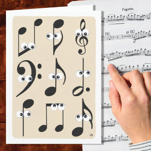 Música Notas Mensagem de Professora para Estudante