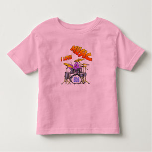Música Octopus Toddler T-shirt