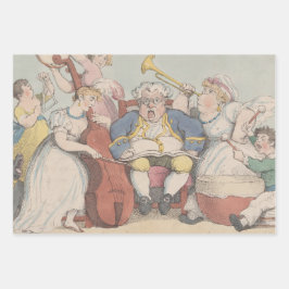 Música - Papel de presente