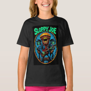 Música Pop de Concertes Camisa Infantil Sloppy Joe