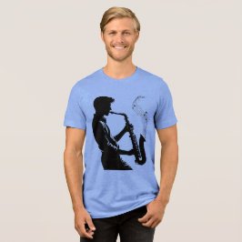 música significa camiseta alma saxofone player