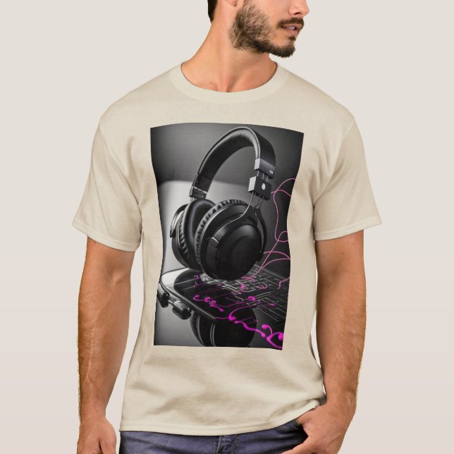 Música 🎵 🎵 🎶 T-Shirt (Frente)