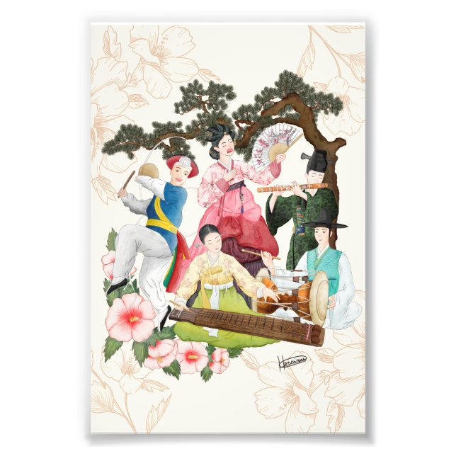 Música Tradicional Coreana: Gugak (악 국) | Foto (Frente)