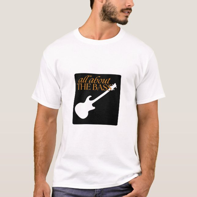 Música, tudo sobre a camiseta do violão (Frente)