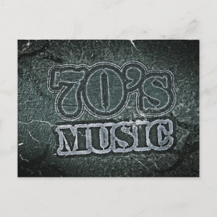 Música Vintage dos Anos 70 - Cartões Postais