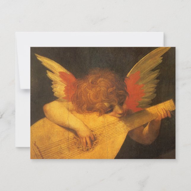 Musical Angel Tocando Luta por Rosso Fiorentino (Frente)