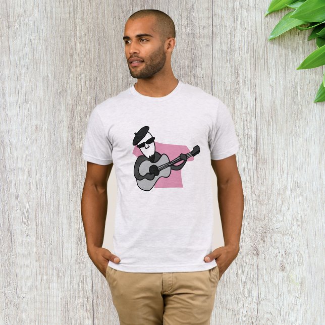 Musicalista francês Jazz Mens T-Shirt (Criador carregado)
