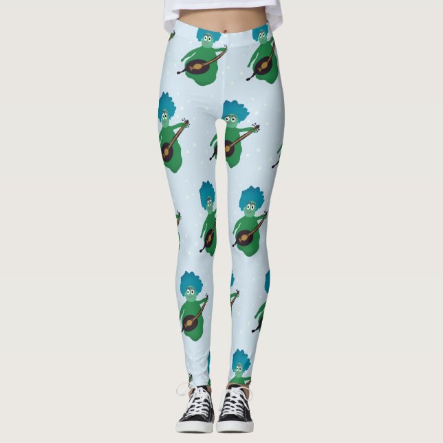 Músico De Outras Leggings De Dimensão (Frente)