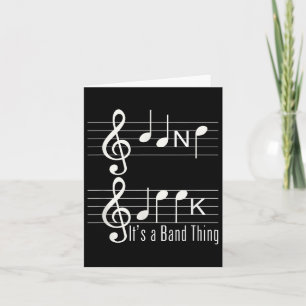 Músicos Banda Geek Notas de Música Ortografia Engr