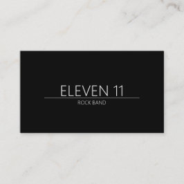 Músicos de Banda legal Cartão de visita