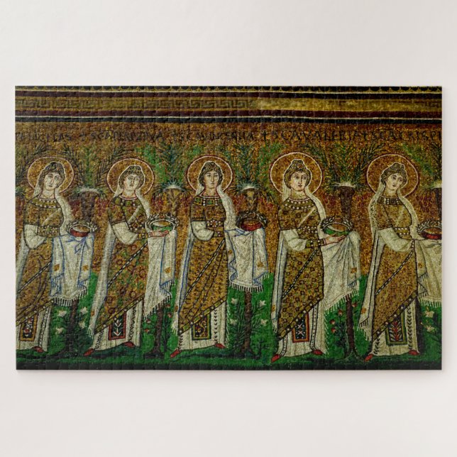 músicos medievais quebra-cabeça (Horizontal)