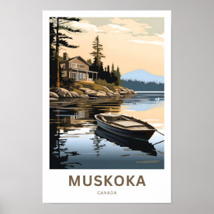 Muskoka Canada Viagem Impressão