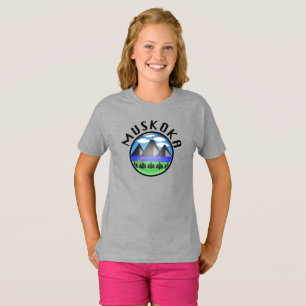 Muskoka Design (Versão 2) - Camisa T Básica Para R