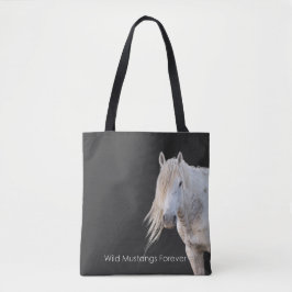 Mustangs Selvagens Para Sempre Tote Bag