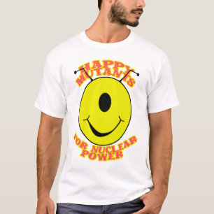Mutantes felizes para o t-shirt potência nuclear