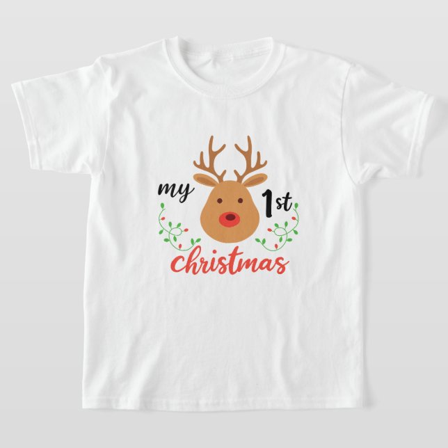 MY 1ST MERRY CHRISTMAS T-Shirt (Postura )