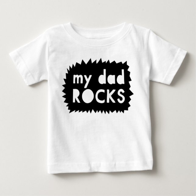 My dad rocks T-Shirt (Frente)
