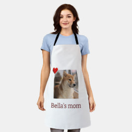 My Dog, My Heart – Personalized Dog Mom Apron