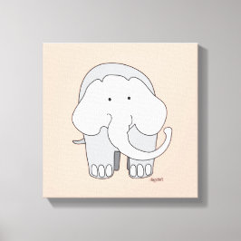 My Elephant Custom 12x12 Canvas Art