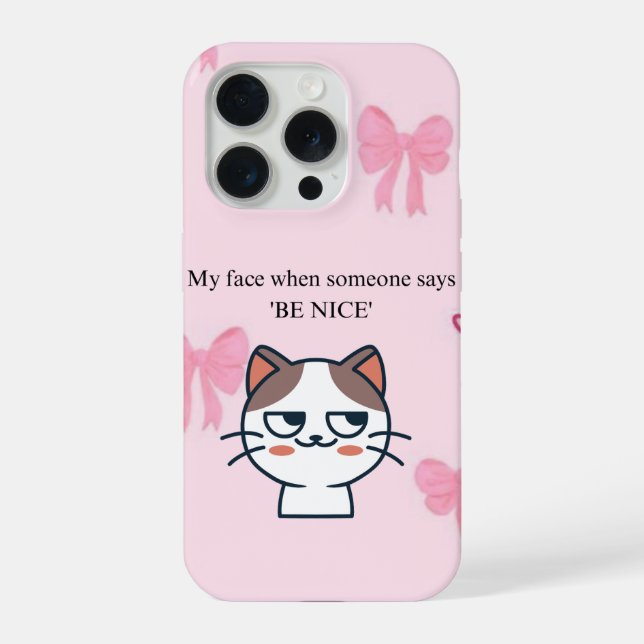 My Face When Someone Tells Me Be Nice | Funny Cat  (Verso)