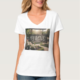 My Love Graphic T-Shirt | Romantic Gift Shirt for 