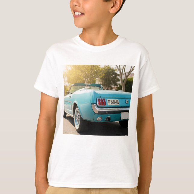 my other car is an unicorn t-shirt (Frente)