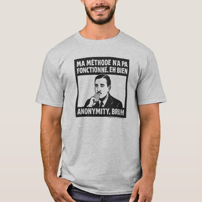 My Way Didn't Work - French - Men's Basic T-Shirt (Frente)