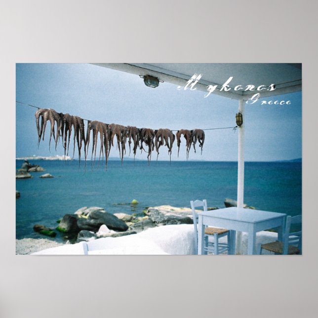 Mykonos, Poster de Grécia (Frente)