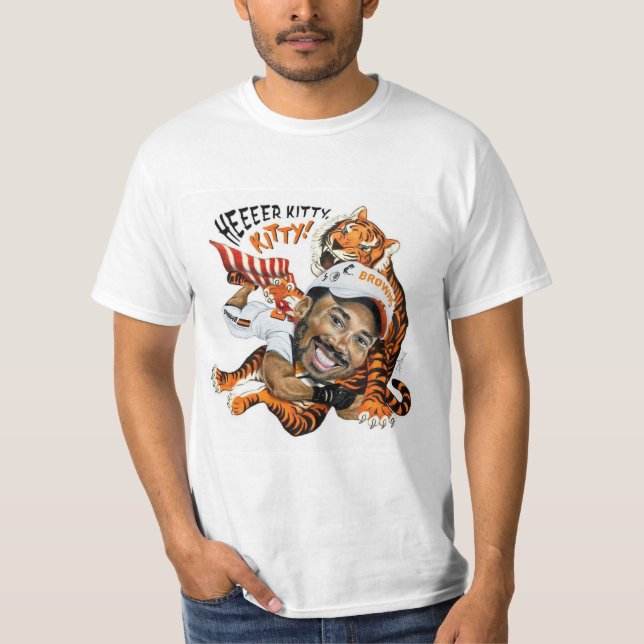 myles garrett 95 t-shirt (Frente)