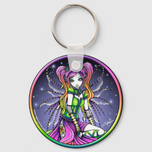 Myra Celestial Rainbow Fairy Chaveiro