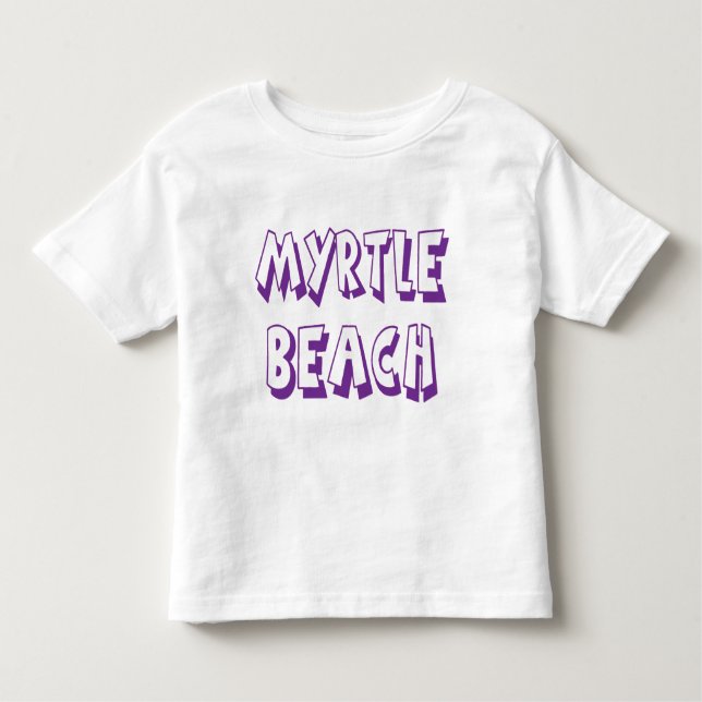 Myrtle Beach, Camiseta da Carolina do Sul (Frente)