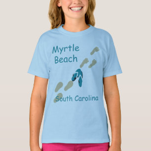 Myrtle Beach, Carolina do Sul Flip Flops T-Shirt