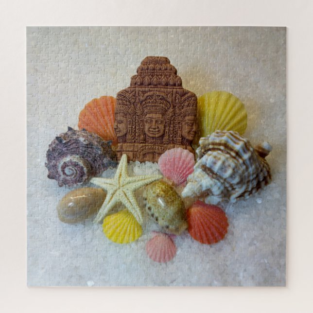 Mystic Energy Seasheles and Starfish Quebra-cabeça (Vertical)