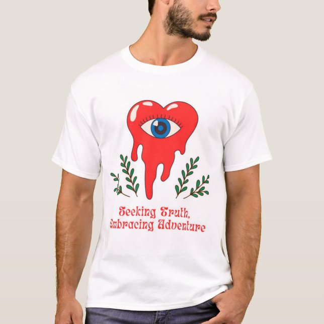 Mystic Heart Eye T-Shirt  (Frente)