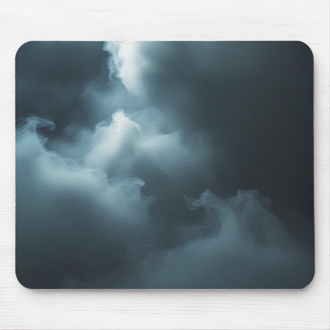 Mystical Cloud Smok Mouse Pad - Sonho Azul Escuro (Frente)
