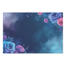 Mystical Floral Rose Flatwrap, Mystical Pattern