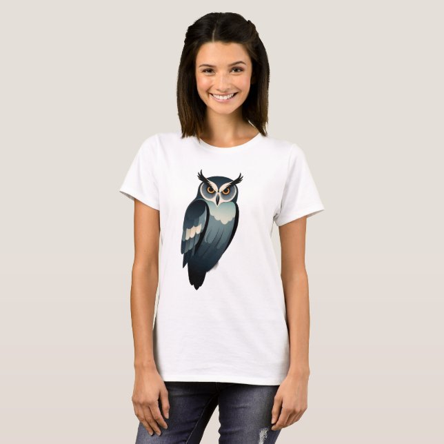 Mystical Owl T-Shirt (Frente Completa)
