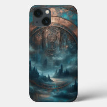 Mystico Gótico Steampunk - Pátina de Cobre Azul