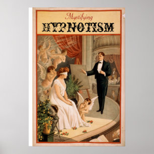 Mystifying o poster do VAUDEVILLE do Hypnotism