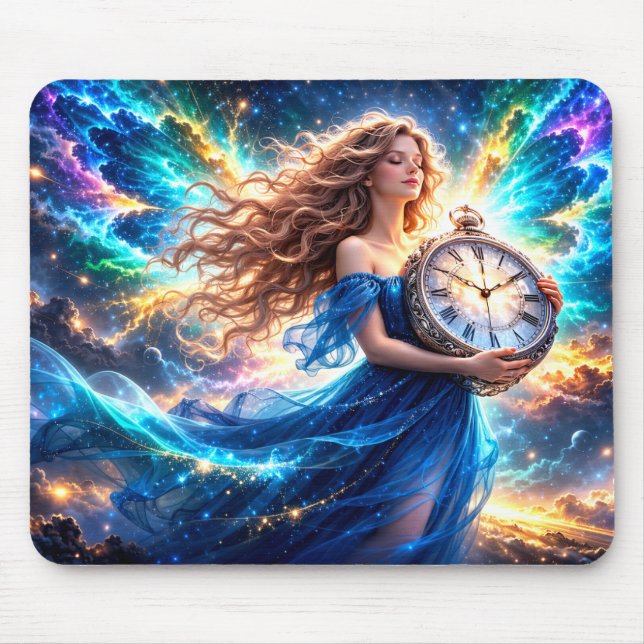 Mystik Woman Mousepad – Galaktisch schön (Frente)